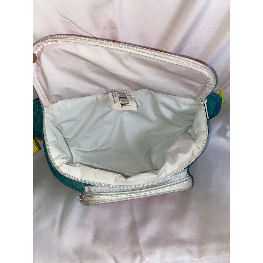 Retro 80s 90s Igloo Cooler Fanny Pack‎ Neon Belt Bag Insulated Festival Beach